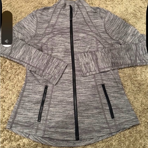 lululemon athletica Jackets & Blazers - lululemon athletica Heathered Gray Utility Jacket